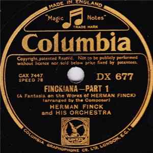 Herman Finck And His Orchestra - Finckiana (A Fantasia On The Works Of Herman Finck) Mp3