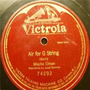 Mischa Elman - Air For G String Mp3