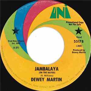 Dewey Martin - Jambalaya (On The Bayou) Mp3