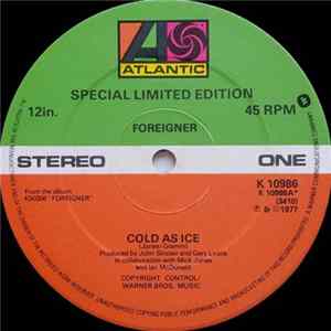 Foreigner - Cold As Ice Mp3