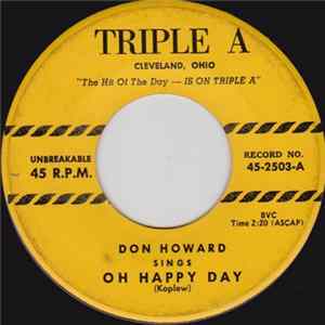Don Howard - Oh Happy Day / You Went Away Mp3