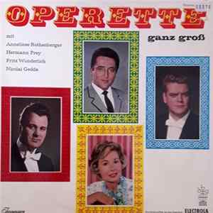 Various - Operette Ganz Groß Mp3