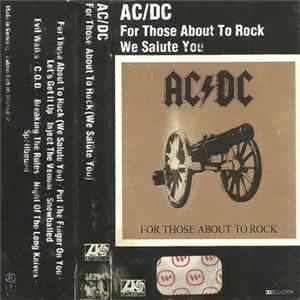 AC/DC - For Those About To Rock (We Salute You) Mp3