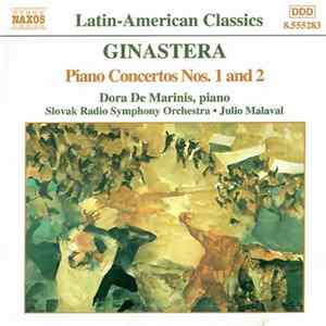 Ginastera - Dora De Marinis, Slovak Radio Symphony Orchestra • Julio Malaval - Piano Concertos Nos. 1 And 2 Mp3
