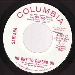Santana - No One To Depend On Mp3