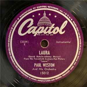Paul Weston And His Orchestra - Laura / Intermezzo Mp3
