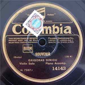 Grigoras Dinicu - Souvenir / Serenade Mp3