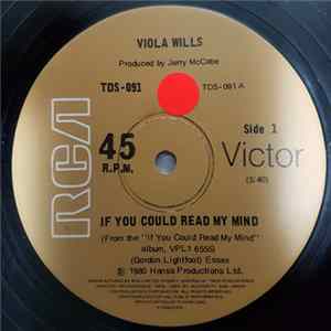 Viola Wills - If You Could Read My Mind Mp3