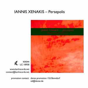 Iannis Xenakis - Persepolis Mp3