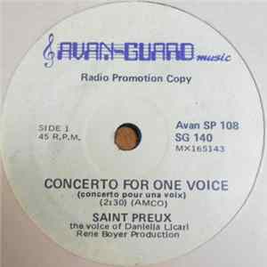 Saint-Preux - Concerto For One Voice (Concerto Pour Une Voix) Mp3