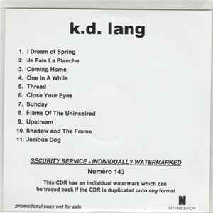 k.d. lang - K.D Lang Mp3