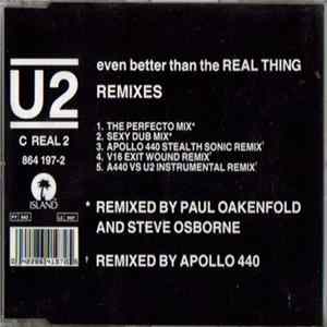 U2 - Even Better Than The Real Thing (Remixes) Mp3