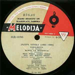 Jāzeps Vītols - Karaļmeita Mp3