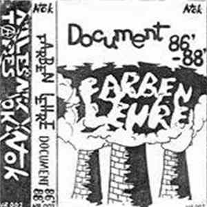 Farben Lehre - Dokument '86 - '88 Mp3
