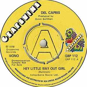 Del Capris / Eula Cooper - Hey Little Way Out Girl / Beggars Can't Be Choosey Mp3