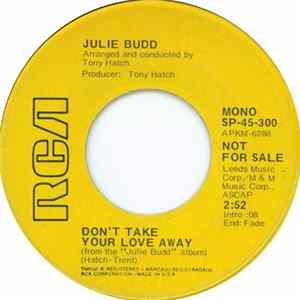 Julie Budd - Don't Take Your Love Away Mp3