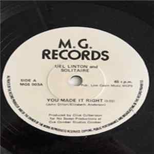UEL LINTON and SOLITAIRE - you made it right Mp3