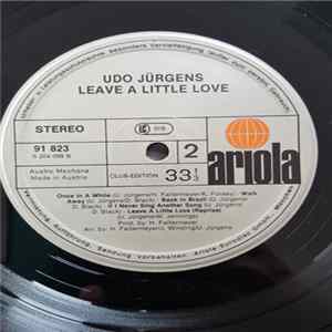 Udo Jürgens - Leave A Little Love Mp3