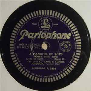 The Late Ed Lang & Lonnie Johnson - A Handful Of Riffs / Bullfrog Moan Mp3