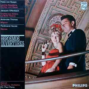 Franz Von Suppé / Jacques Offenbach / Ambroise Thomas / Ferdinand Hérold - Detroit Symphony Orchestra Dir. Paul Paray - Beroemde Ouvertures Mp3
