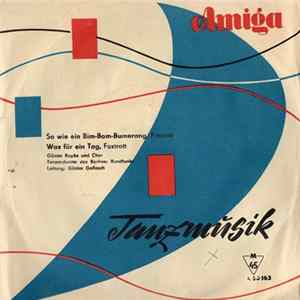 Günter Hapke und Chor, Tanzorchester Des Berliner Rundfunks - So Wie Ein Bim-Bam-Bumerang / Was Für Ein Tag Mp3