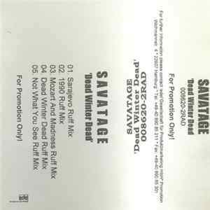 Savatage - Dead Winter Dead Mp3
