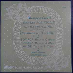 Arcangelo Corelli, Robert Brink, Daniel Pinkham - Sonatas For Violin And Harpsichord Mp3