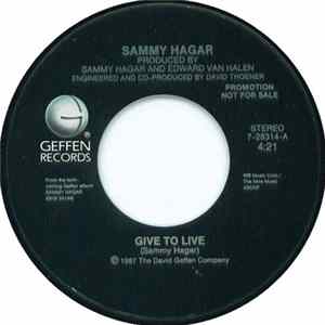 Sammy Hagar - Give To Live Mp3