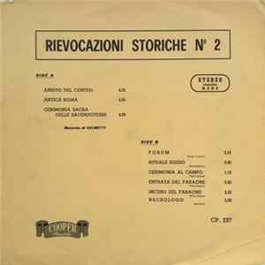 Various - Rievocazioni Storiche N° 2 Mp3