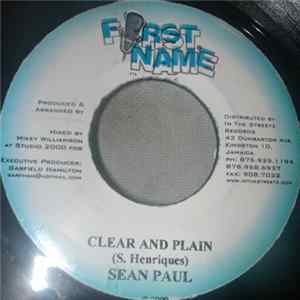 Sean Paul, New Born - Clear And Plain / Cheat Mp3