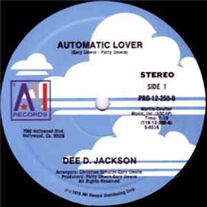 Dee D. Jackson - Automatic Lover / Didn't Think You'd Do It Mp3