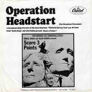 Operation Headstart As Earle Doud & Alen Robin - Earle Doud & Alen Robin Present Score 3 Points - The Robin-Doud National Political Survey Test Mp3