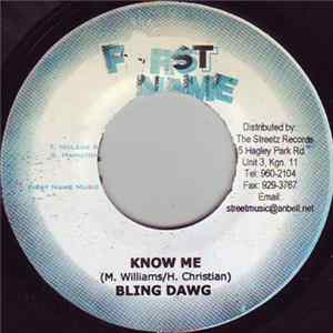 Bling Dawg - Know Me Mp3