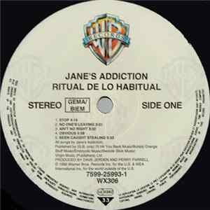 Jane's Addiction - Ritual De Lo Habitual Mp3