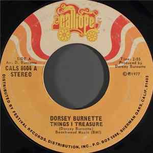 Dorsey Burnette - Things I Treasure Mp3