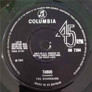 The Shangaans - Taboo / Ntjilo, Ntjilo (Cheelo, Cheelo) Mp3