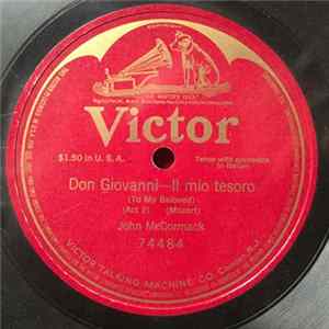 Mozart, John McCormack - Don Giovanni - Il Mio Tesoro Mp3