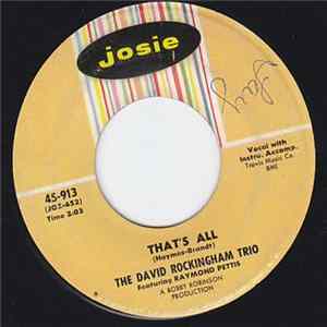 The David Rockingham Trio - That's All / Dawn Mp3