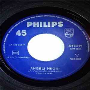 Fausto Leali - Angeli Negri Mp3
