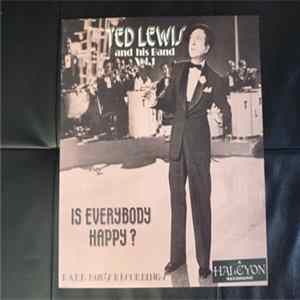 Ted Lewis And His Band - Is Everybody Happy? - Rare 1920's Recordings (Vol.1) Mp3