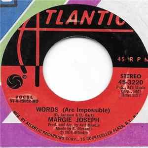 Margie Joseph - Words (Are Impossible) Mp3