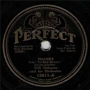 Will Osborne And His Orchestra - Thanks / The Day You Came Along Mp3