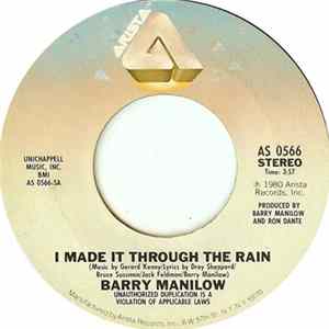 Barry Manilow - I Made It Through The Rain Mp3