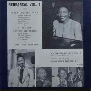 Mary Lou Williams, Hylton Jefferson - Rehearsal Vol. 1 Mp3