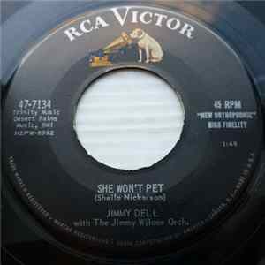 Jimmy Dell With The Jimmy Wilcox Orchestra - She Won't Pet Mp3