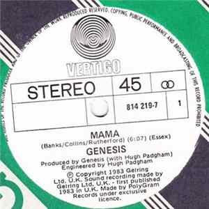 Genesis - Mama Mp3