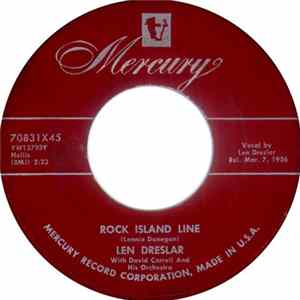 Len Dreslar with David Carroll & His Orchestra - Rock Island Line / Real Live Doll Mp3