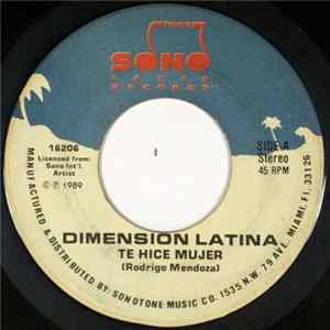 Dimension Latina - Te Hice Mujer / Por Encima De Todo Mp3