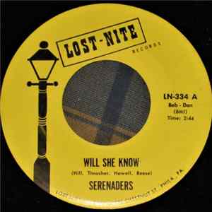 Serenaders - Will She Know / I Want To Love You Baby Mp3