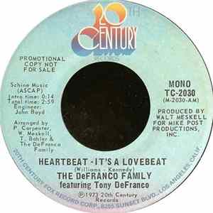The DeFranco Family - Heartbeat - It's A Lovebeat Mp3